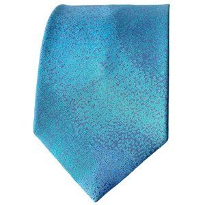 Marathon All Thai Silk Men's Necktie Blue Gray Purple Abstract Dotted‎ Tie